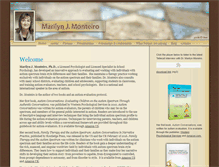 Tablet Screenshot of marilynmonteiro.com